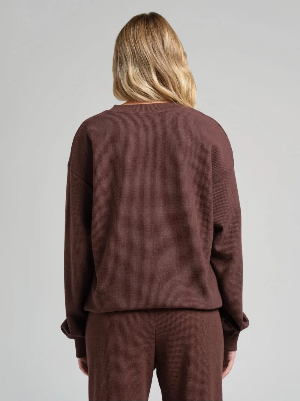 NWOT Comfrt Waffle Lounge Long Sleeve